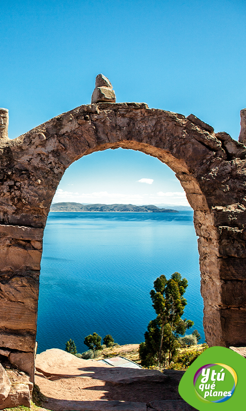 Isla de Taquile en el Lago Titicaca